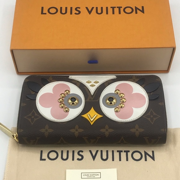 owl louis vuitton wallet